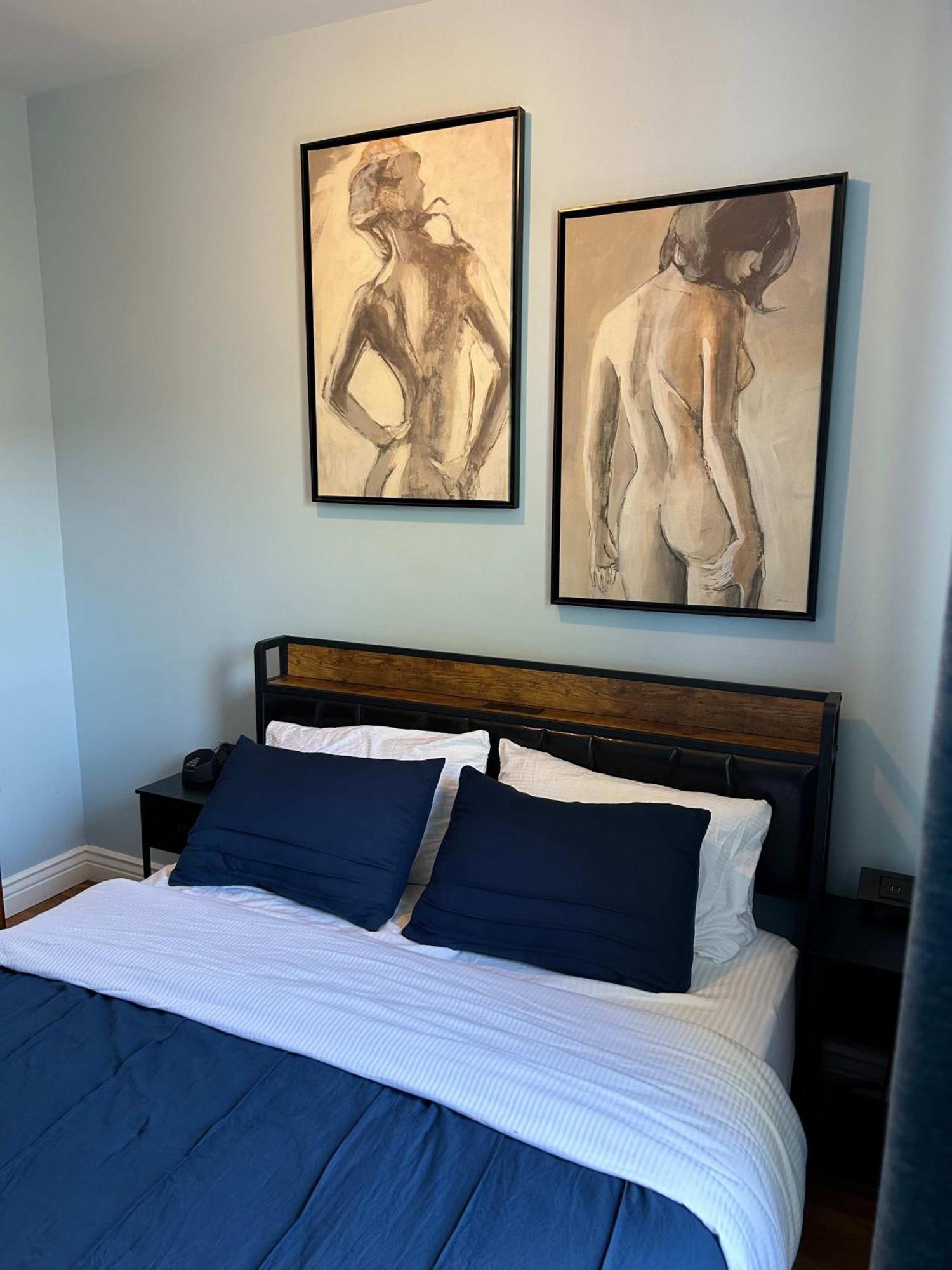 Blue Room In Dorothy'S Bnb Chicago Bagian luar foto